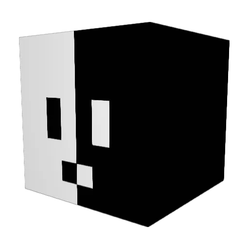 UpRanger Minecraft avatar head, 3D render