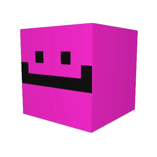 UpShot7080 Minecraft avatar head, 3D render