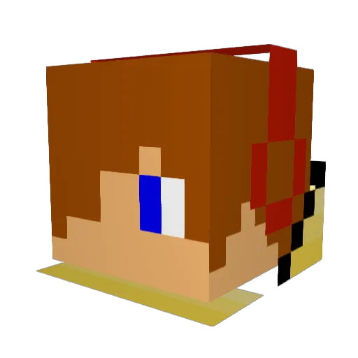 Update Minecraft avatar head, 3D render