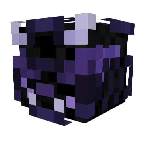 Uphin Minecraft avatar head, 3D render
