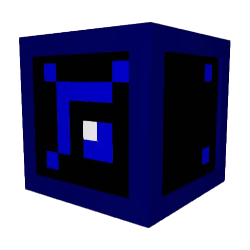 UpsideDownEight Minecraft avatar head, 3D render