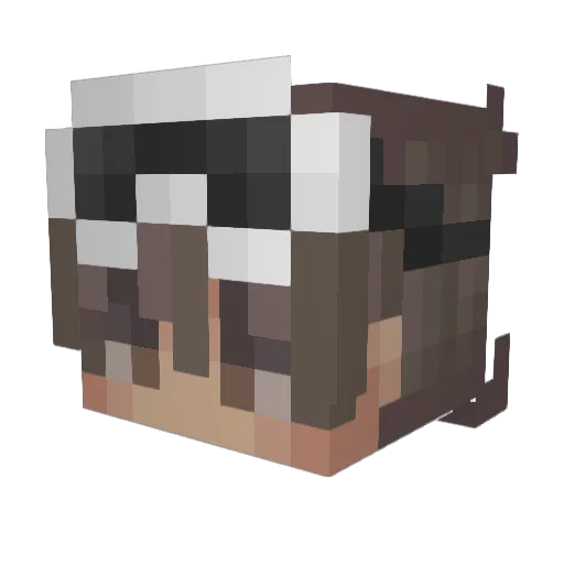 UrASimp1179 Minecraft avatar head, 3D render