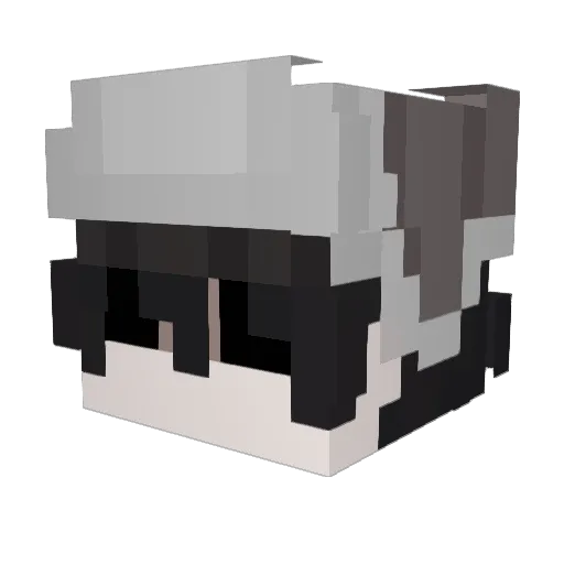 UrAlexanderr Minecraft avatar head, 3D render