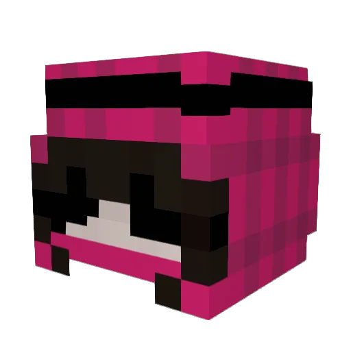 UrDaddynow Minecraft avatar head, 3D render