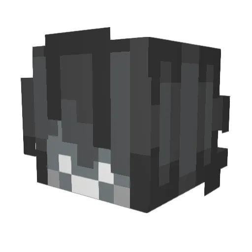 UrFriendlyVessel Minecraft avatar head, 3D render