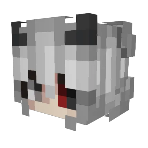 UrMySunshine0 Minecraft avatar head, 3D render
