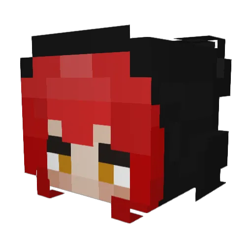 UrPalStevie Minecraft avatar head, 3D render