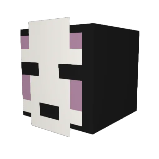 UrRussianDad Minecraft avatar head, 3D render