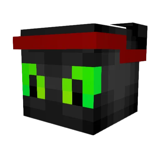 UrTypicalDragon Minecraft avatar head, 3D render
