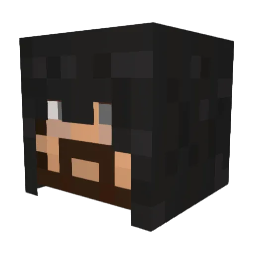 Ur_year Minecraft avatar head, 3D render