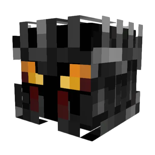 Urahara2712 Minecraft avatar head, 3D render