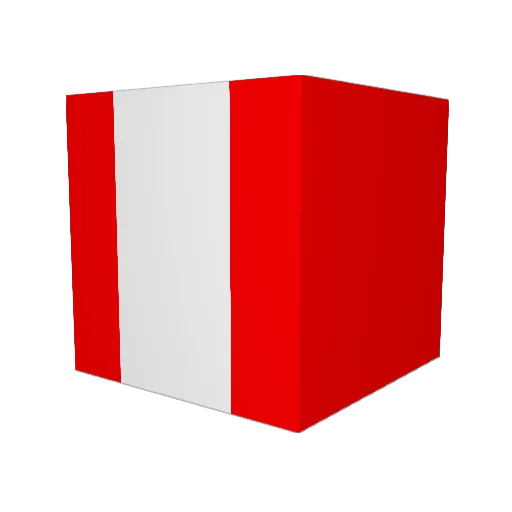 Uranicspore Minecraft avatar head, 3D render