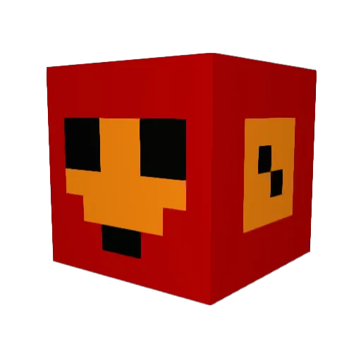 UrbanMonk224 Minecraft avatar head, 3D render