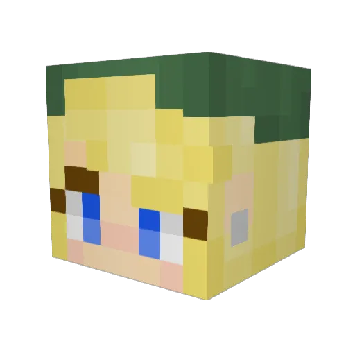 Urban_Viking Minecraft avatar head, 3D render
