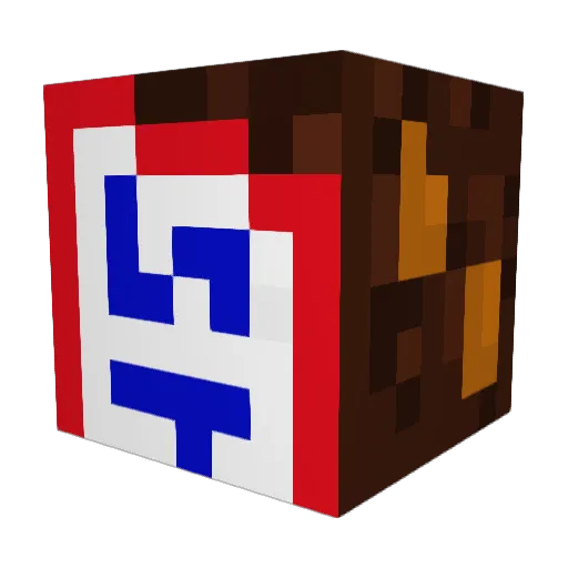 UrbelEX Minecraft avatar head, 3D render