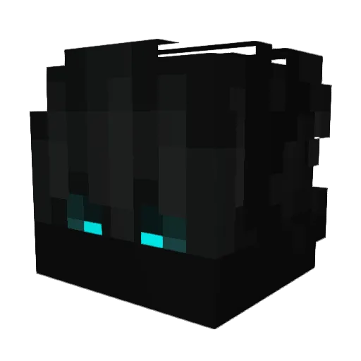 Urbi1815 Minecraft avatar head, 3D render