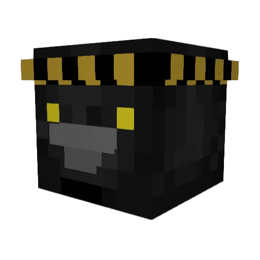 UrbiOrbi Minecraft avatar head, 3D render