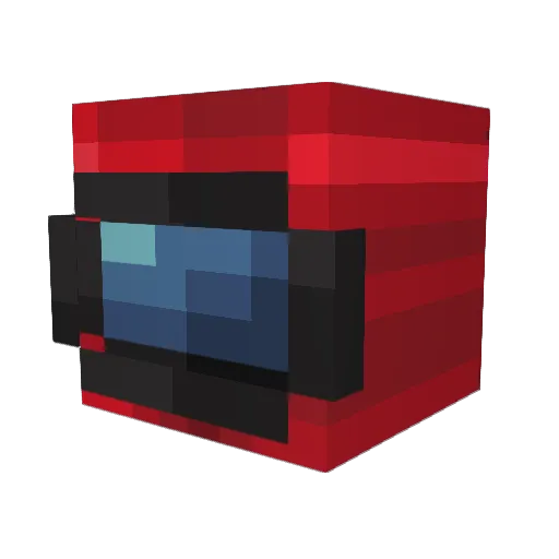Urco23 Minecraft avatar head, 3D render