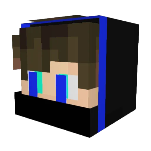 Urcuyo2012 Minecraft avatar head, 3D render