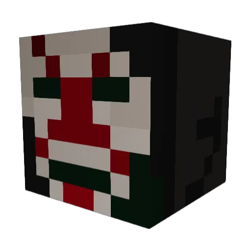 Urezi Minecraft avatar head, 3D render