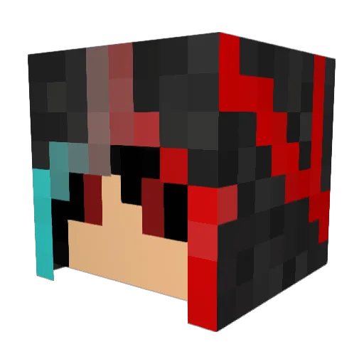 UrgenteSimans Minecraft avatar head, 3D render