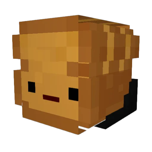 Urh2006 Minecraft avatar head, 3D render
