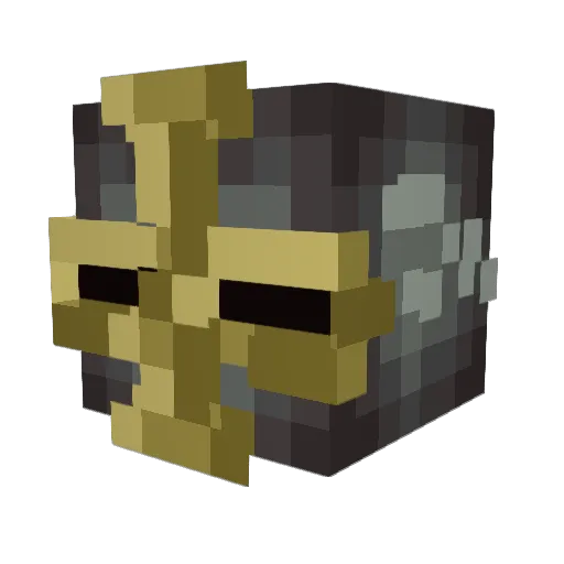 Urshiro Minecraft avatar head, 3D render