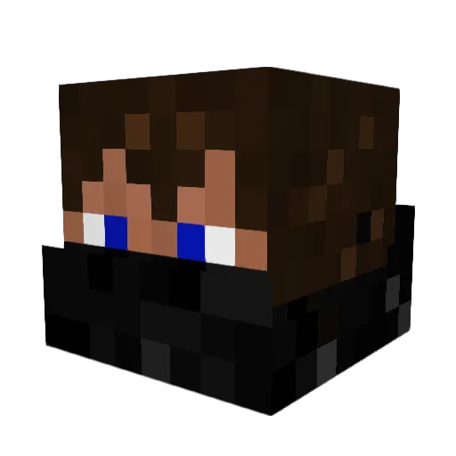 Ursidae97 Minecraft avatar head, 3D render