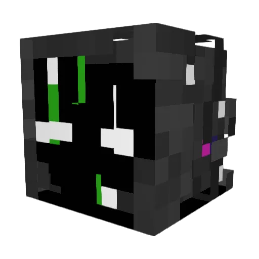 UrsuDoomer Minecraft avatar head, 3D render