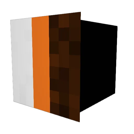 Us3s Minecraft avatar head, 3D render