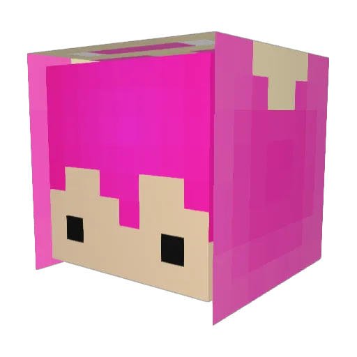 UsainMcQueen Minecraft avatar head, 3D render
