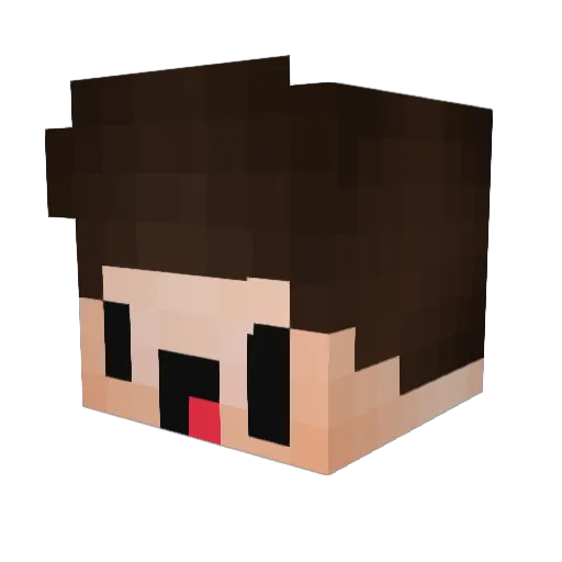 UseLabyMod Minecraft avatar head, 3D render