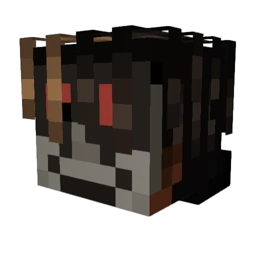 UseMe Minecraft avatar head, 3D render