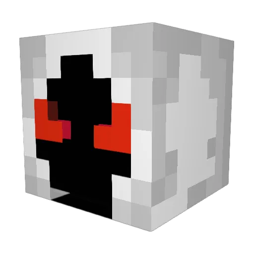 Useless420 Minecraft avatar head, 3D render