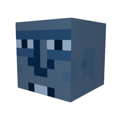 UselessHorse23 Minecraft avatar head, 3D render