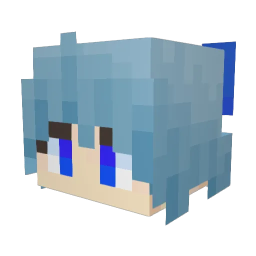 Useott_ Minecraft avatar head, 3D render