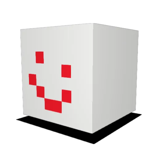 User618 Minecraft avatar head, 3D render