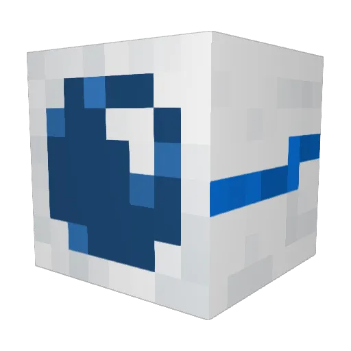 User8554 Minecraft avatar head, 3D render
