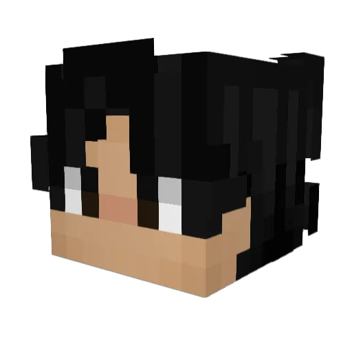 UserSeif Minecraft avatar head, 3D render
