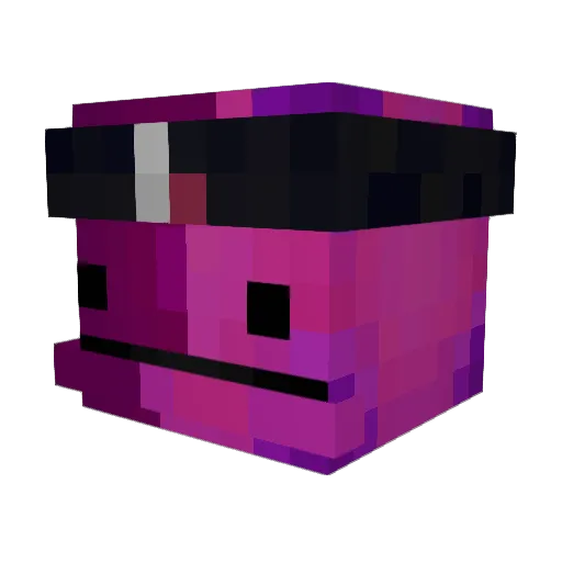 UserTravis Minecraft avatar head, 3D render