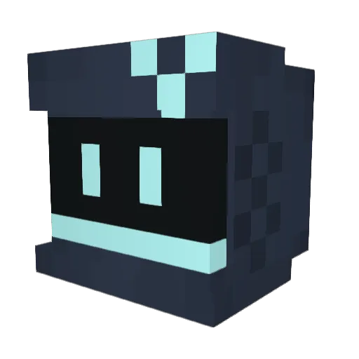 Usercy Minecraft avatar head, 3D render