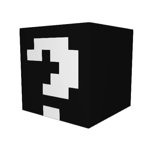 UtenteRandom Minecraft avatar head, 3D render