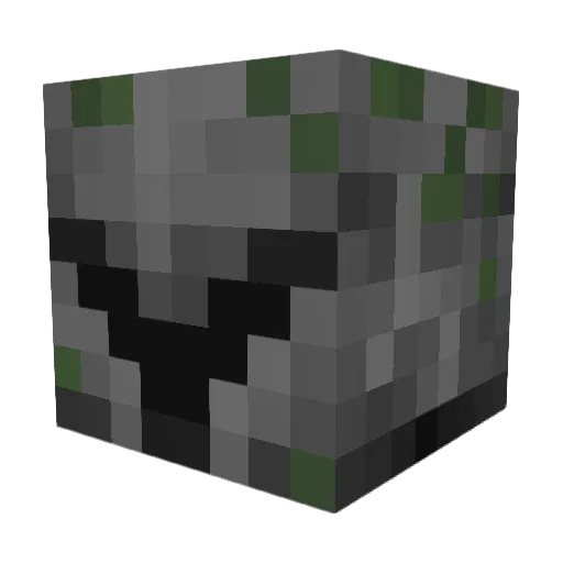 UtiradielSan Minecraft avatar head, 3D render
