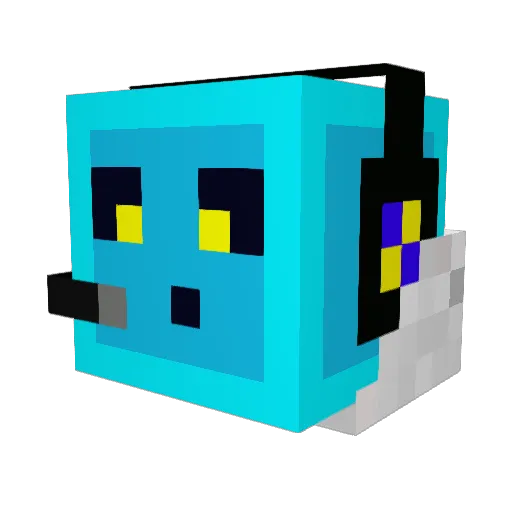 UtkuMy Minecraft avatar head, 3D render