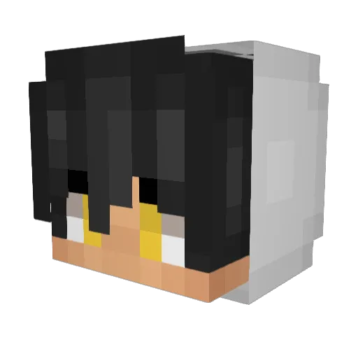 UtopiaDictator Minecraft avatar head, 3D render
