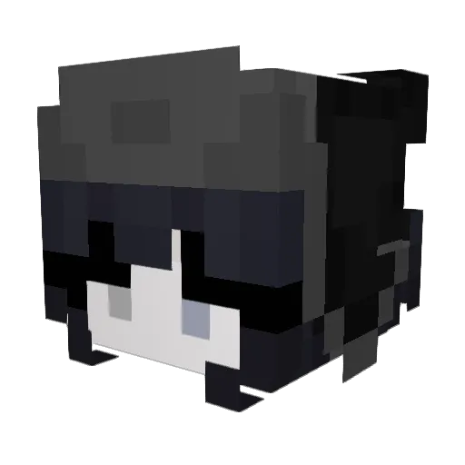 Utrecht28527 Minecraft avatar head, 3D render