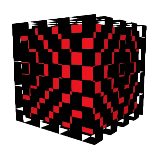 Uttles50 Minecraft avatar head, 3D render