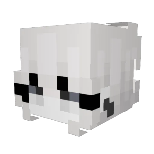 UwUDespair Minecraft avatar head, 3D render