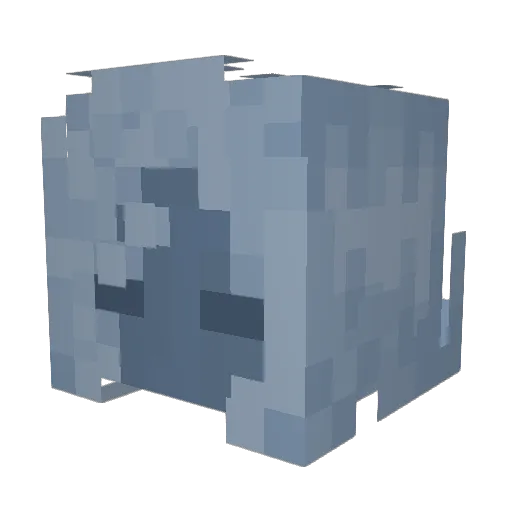 UwUmihail Minecraft avatar head, 3D render