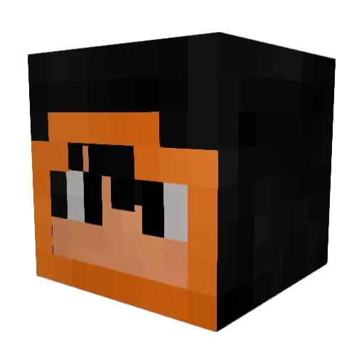 UwtfLeMeilleur Minecraft avatar head, 3D render